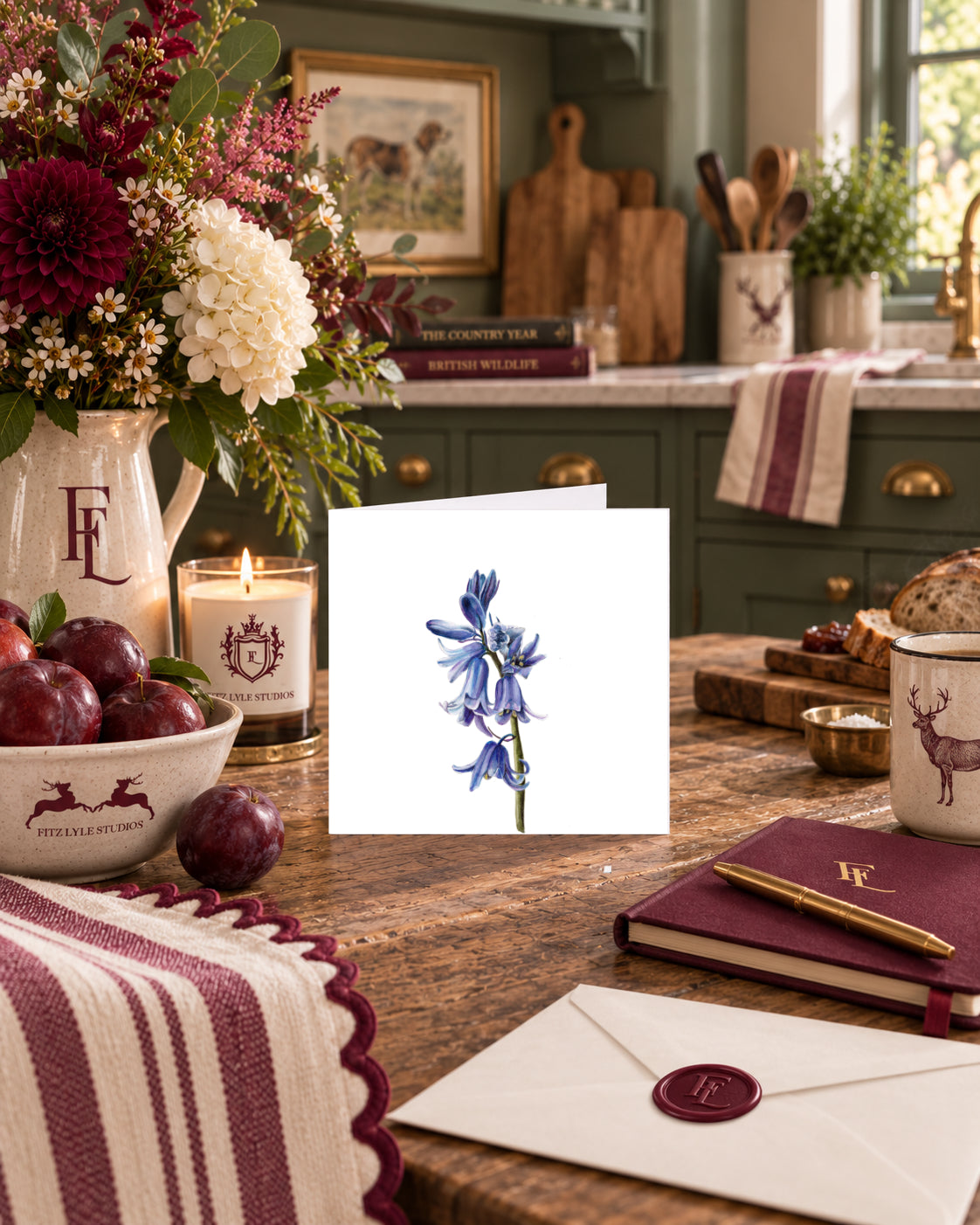 Bluebell Blank Card