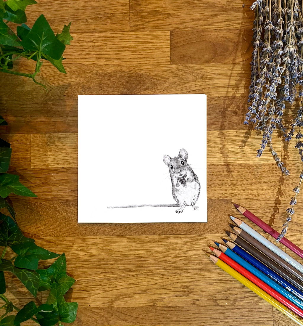 Fieldmouse Blank Card