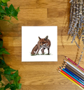 Fox Blank Card
