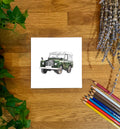 Land Rover Defender Classic Blank Card