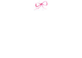 Pink Small Bow Notecard Set