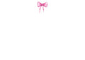 Pink Large Bow Notecard Set