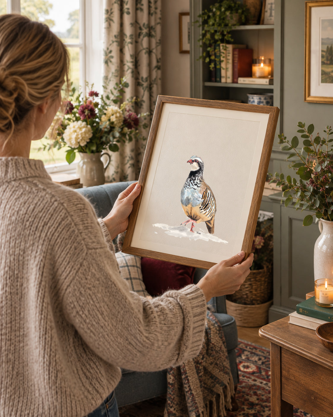 Partridge II Art Print