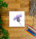 Thistle Greetings Card