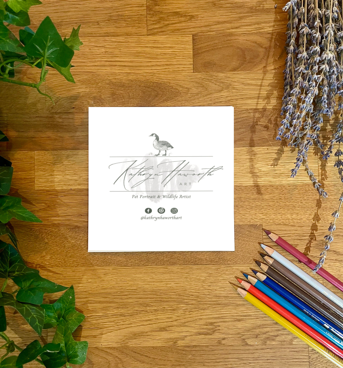 Kingfisher Greetings Card