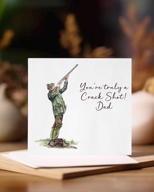 Shooting Father's Day Card